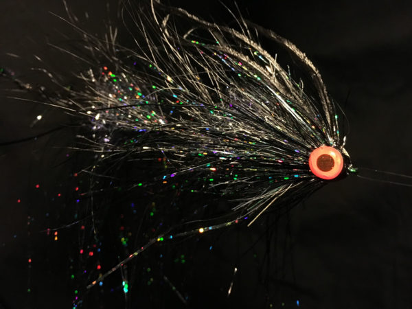 Back in Black - articulated pike fly
