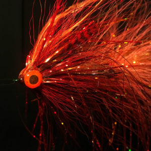 Big Red Head - articulated pike fly