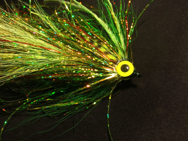 Mean Green Machine - articulated pike fly