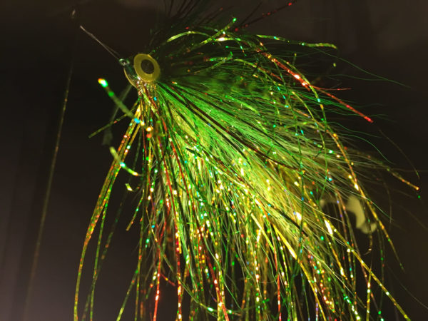 Mean Green Machine - articulated pike fly