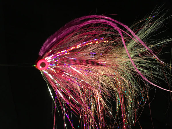 Pretty Pink - articulated pike fly
