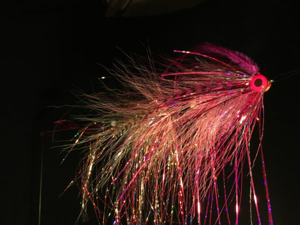 Pretty Pink - articulated pike fly