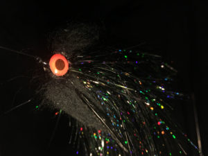 Black Flame - tube fly for pike