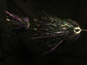 I will follow - Black, articulated pike fly