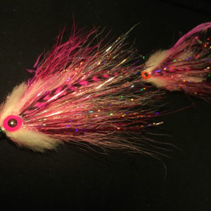 I will follow - Pink, articulated pike fly