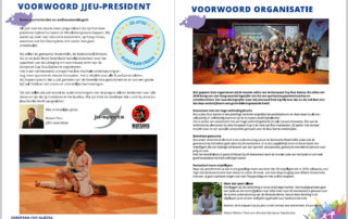 Ontwerp European Cup Ju Jitsu Duo Games programmablad